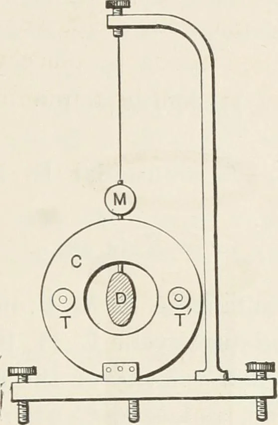 An illustration from Electricity and magnetism, 1897, leaf 339