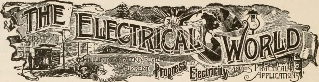 An illustration from Electricity and magnetism, 1897, leaf 418