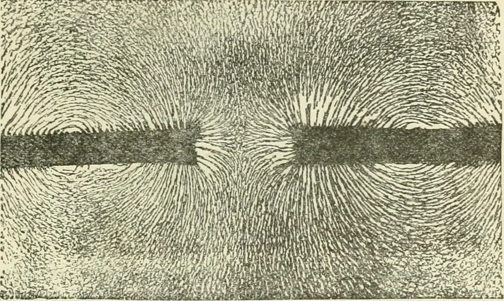 An illustration from Electricity and magnetism : an elementary text-book, theoretical and practical, 1920, leaf 129