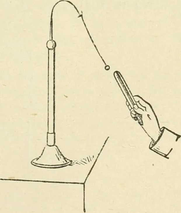An illustration from Electricity and magnetism : an elementary text-book, theoretical and practical, 1920, leaf 13