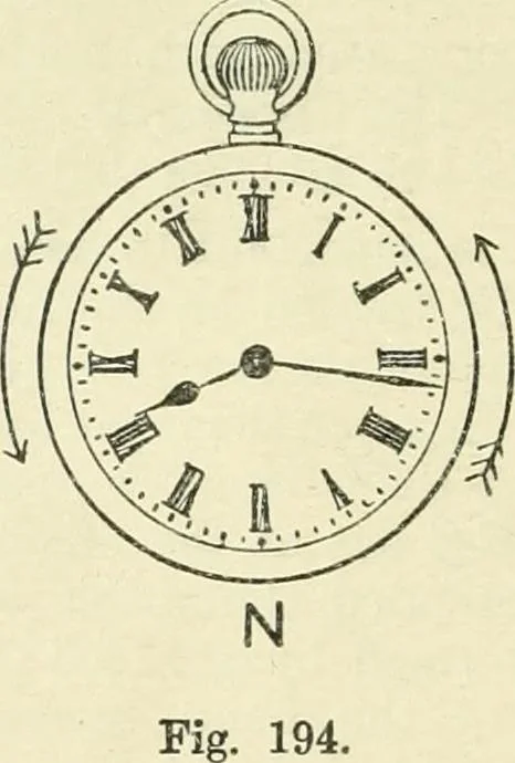 An illustration from Electricity and magnetism : an elementary text-book, theoretical and practical, 1920, leaf 336