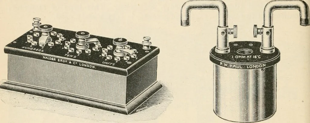 An illustration from Electricity and magnetism for advanced students, 1920, leaf 101