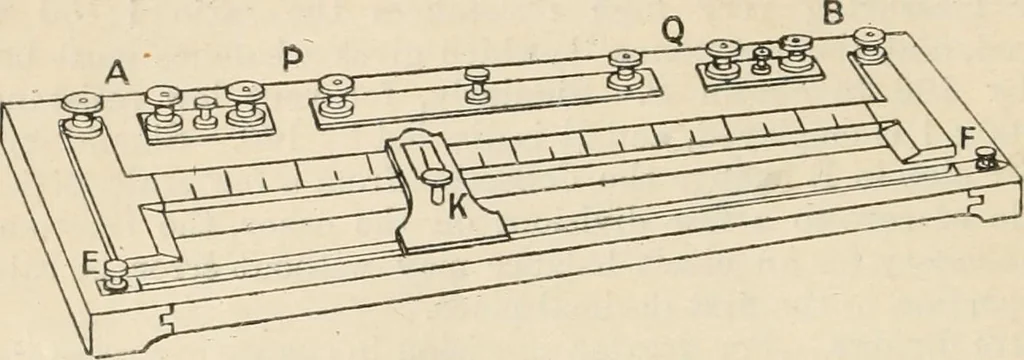 An illustration from Electricity and magnetism for advanced students, 1920, leaf 105