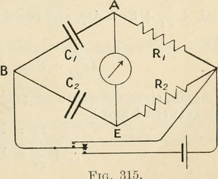 An illustration from Electricity and magnetism for advanced students, 1920, leaf 336