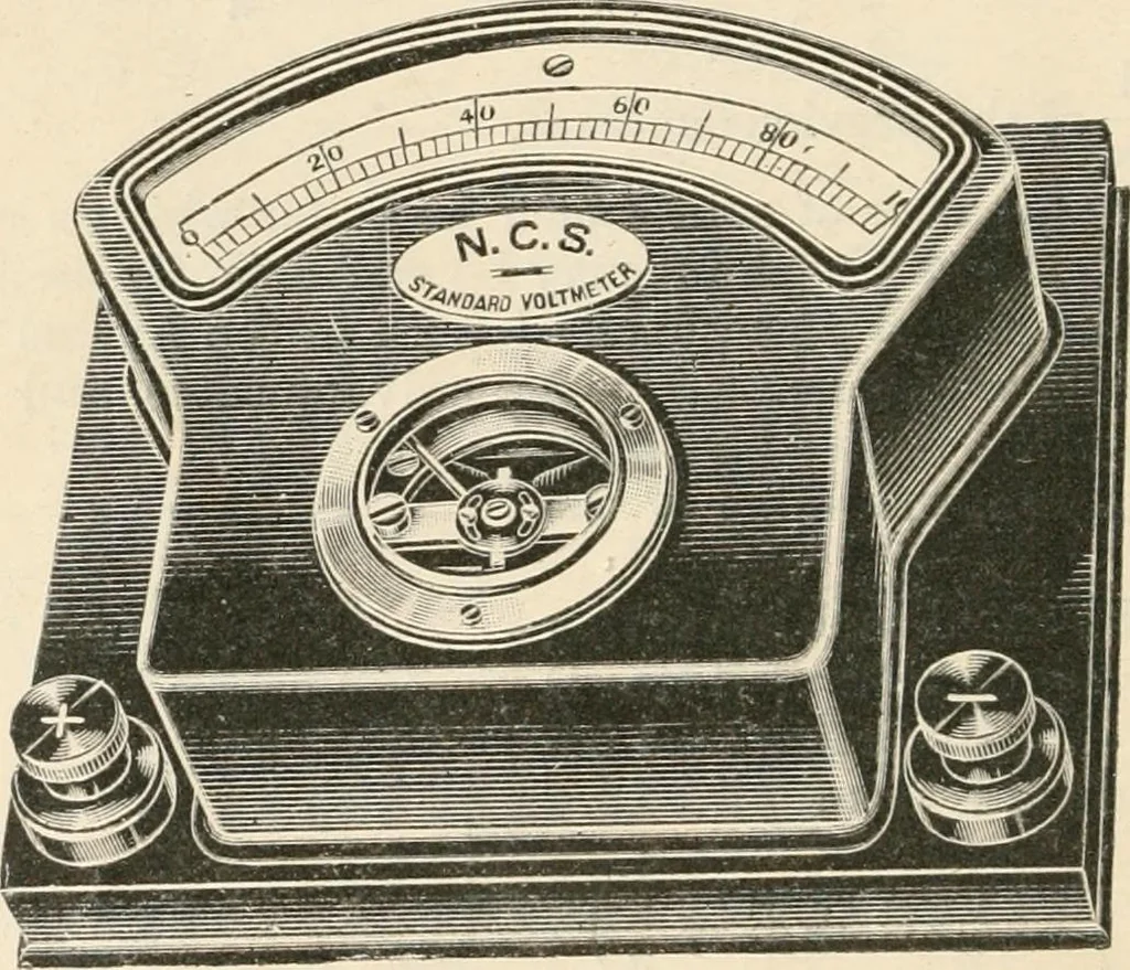 An illustration from Electricity and magnetism for advanced students, 1920, leaf 97