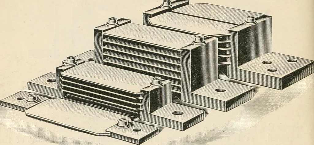 An illustration from Electricity and magnetism for advanced students, 1920, leaf 99