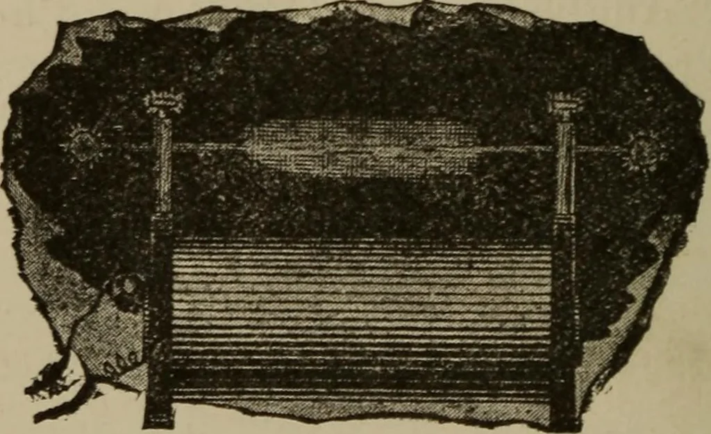 An illustration from Electricity one hundred years ago and to-day, 1894, leaf 68