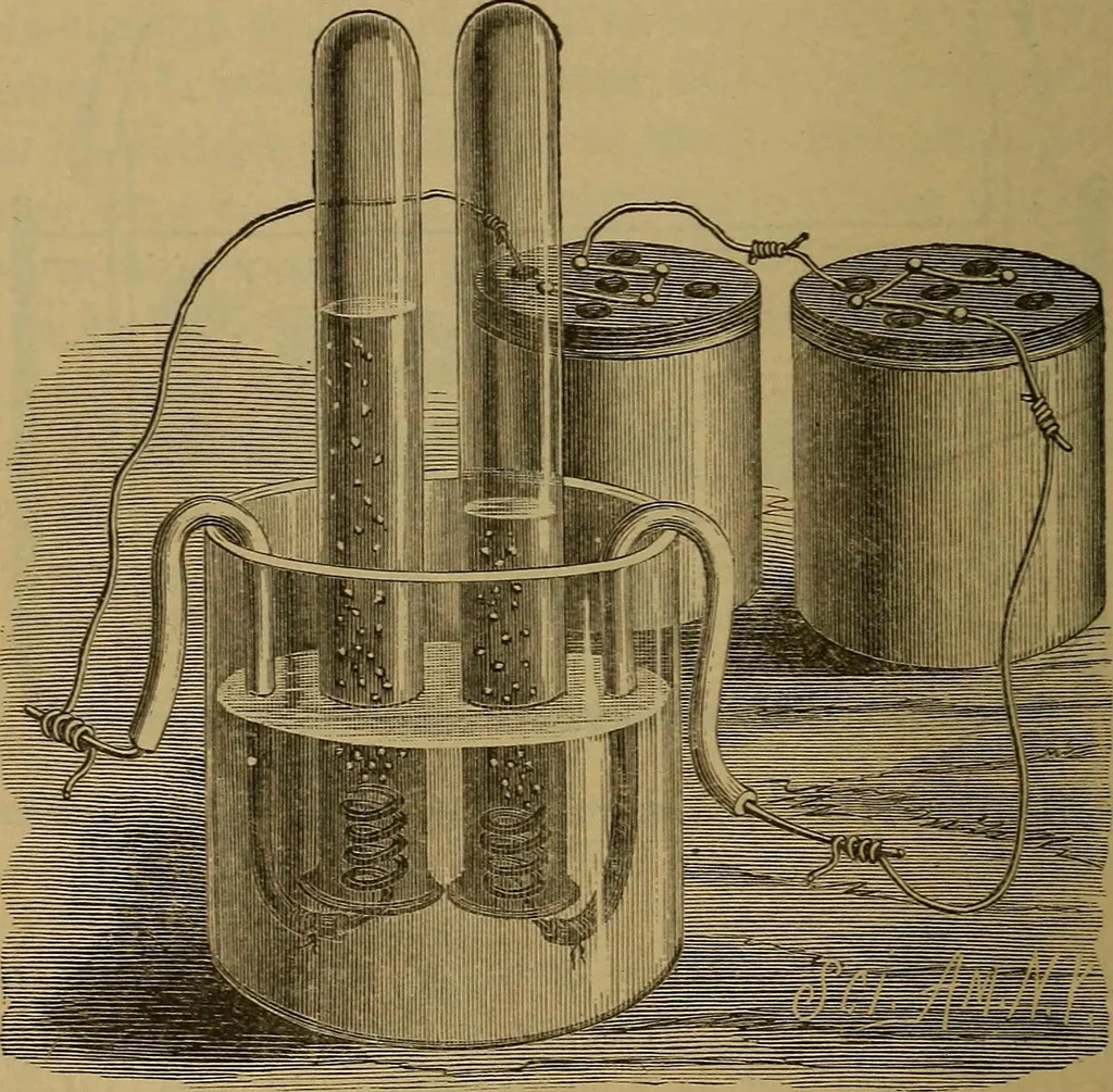 An illustration from Electricity simplified. The practice and theory of electricity .., 1891, leaf 73