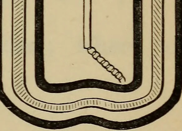 An illustration from Electricity treated experimentally, 1887, leaf 132
