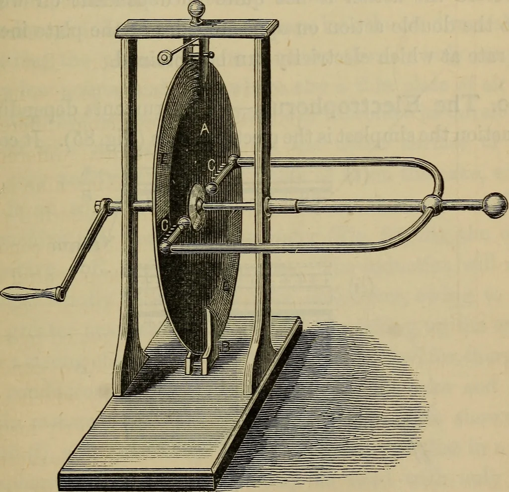 An illustration from Electricity treated experimentally, 1887, leaf 144