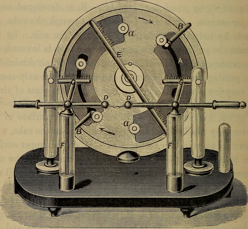 An illustration from Electricity treated experimentally, 1887, leaf 147