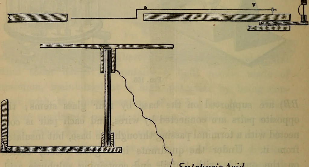 An illustration from Electricity treated experimentally, 1887, leaf 181