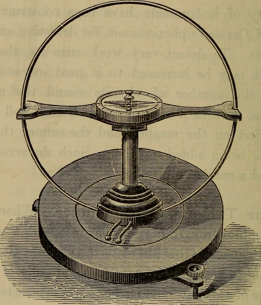 An illustration from Electricity treated experimentally, 1887, leaf 243
