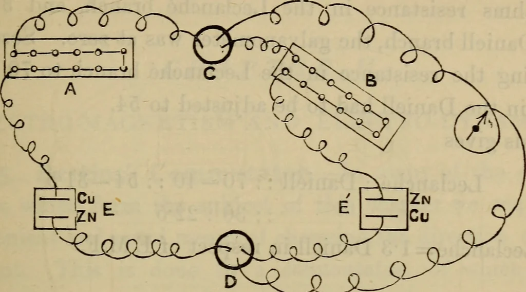 An illustration from Electricity treated experimentally, 1887, leaf 276