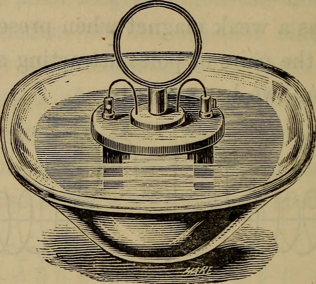 An illustration from Electricity treated experimentally, 1887, leaf 291