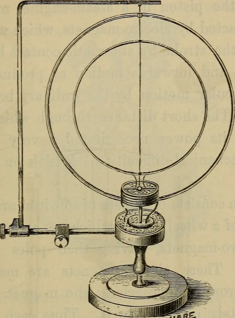 An illustration from Electricity treated experimentally, 1887, leaf 310