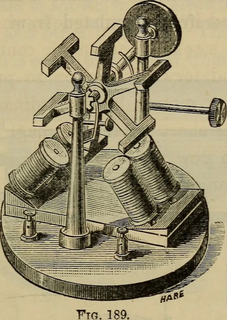 An illustration from Electricity treated experimentally, 1887, leaf 312