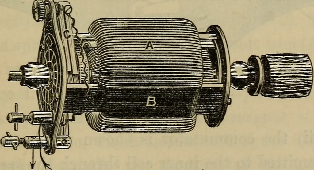 An illustration from Electricity treated experimentally, 1887, leaf 312