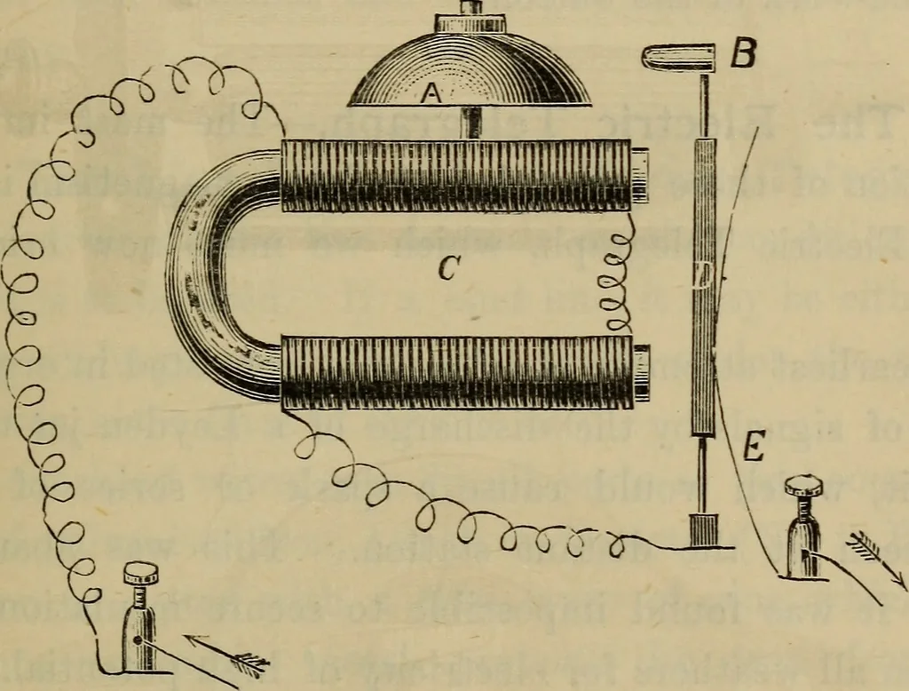 An illustration from Electricity treated experimentally, 1887, leaf 314