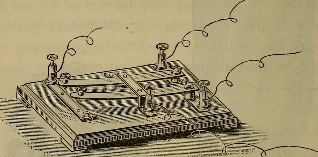 An illustration from Electricity treated experimentally, 1887, leaf 319
