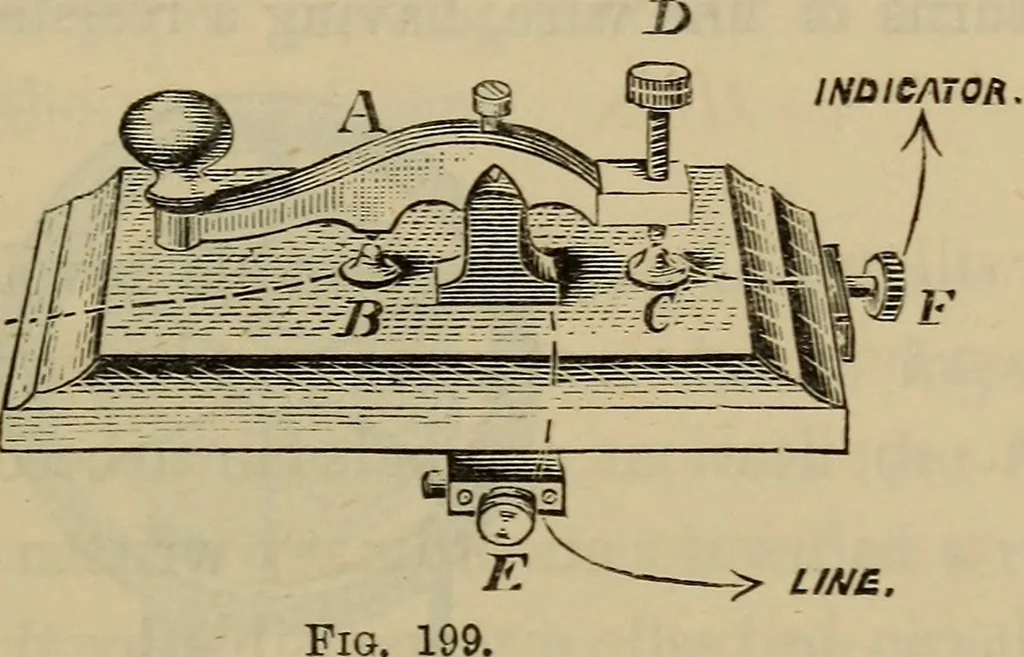 An illustration from Electricity treated experimentally, 1887, leaf 324