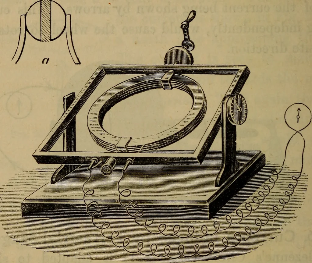 An illustration from Electricity treated experimentally, 1887, leaf 343