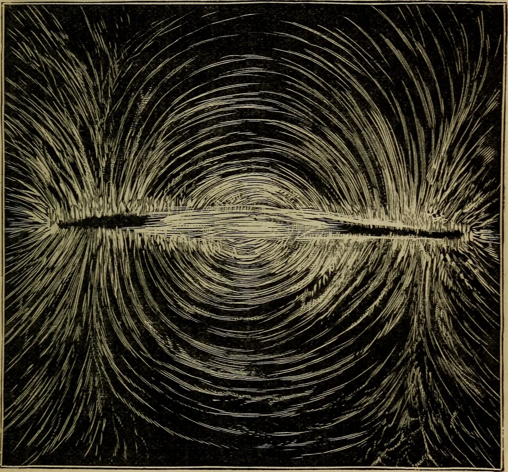 An illustration from Electricity treated experimentally, 1887, leaf 36