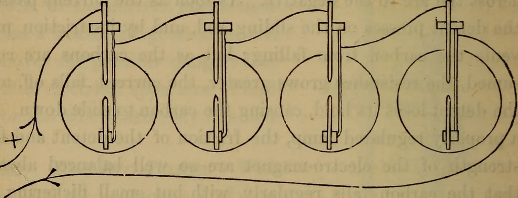 An illustration from Electricity treated experimentally, 1887, leaf 363