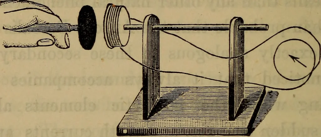 An illustration from Electricity treated experimentally, 1887, leaf 371