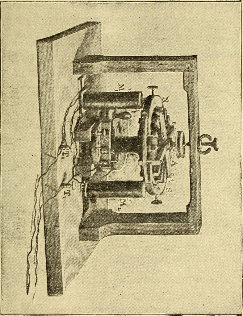 An illustration from The electric motor and the transmission of power, 1906, leaf 125
