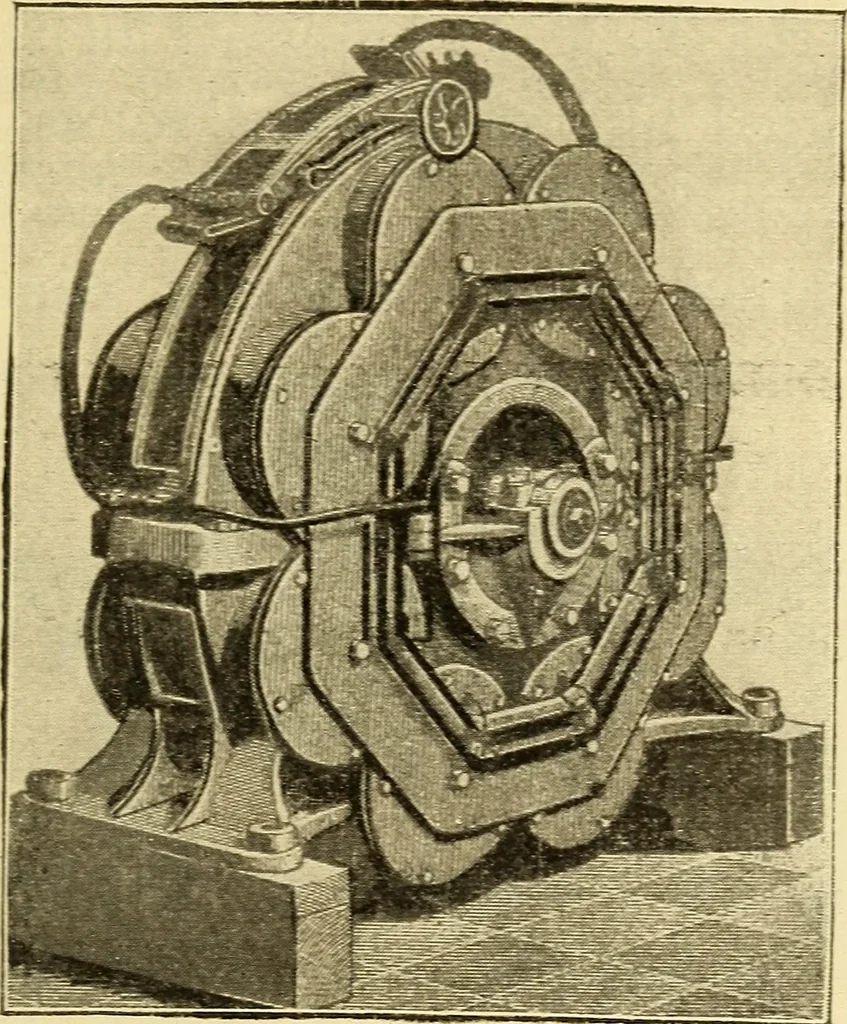 An illustration from The electric motor and the transmission of power, 1906, leaf 181