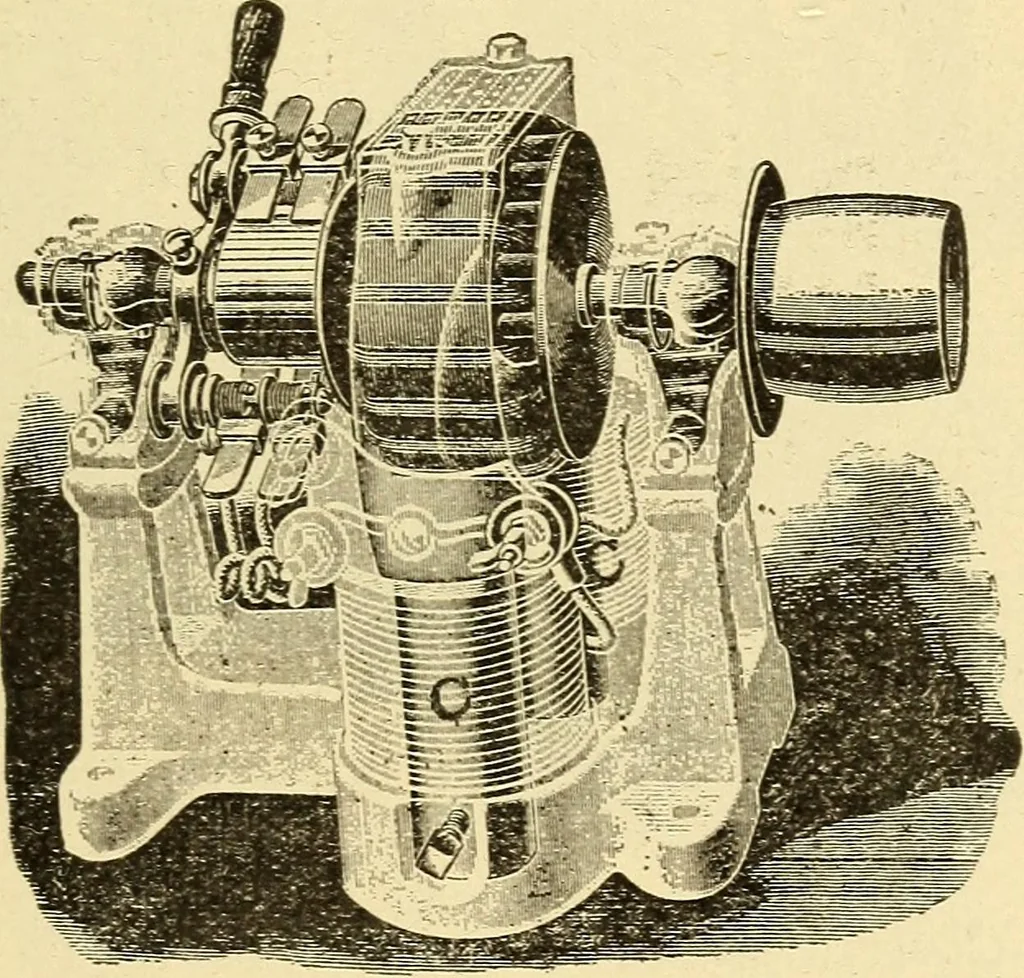 An illustration from The electric motor and the transmission of power, 1906, leaf 199