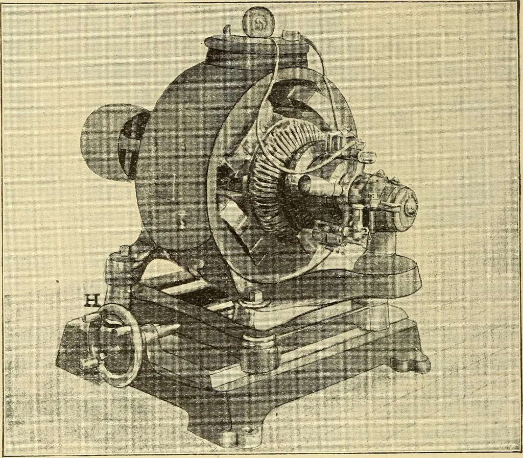 An illustration from The electric motor and the transmission of power, 1906, leaf 206