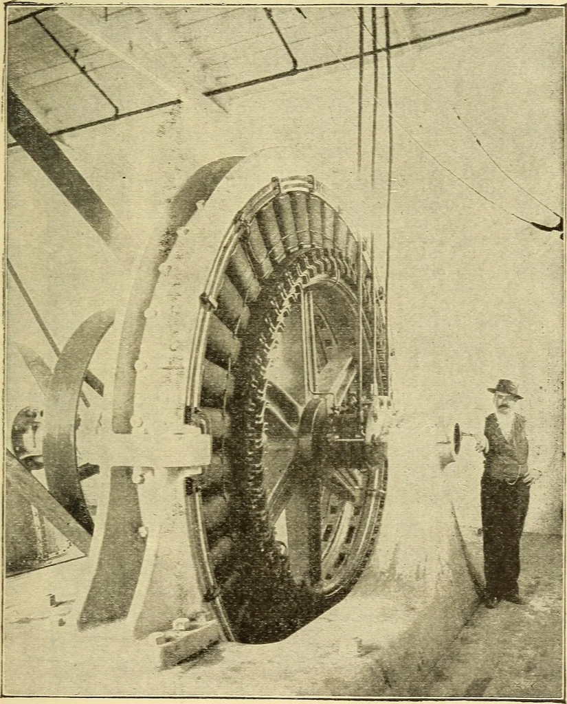 An illustration from The electric motor and the transmission of power, 1906, leaf 277