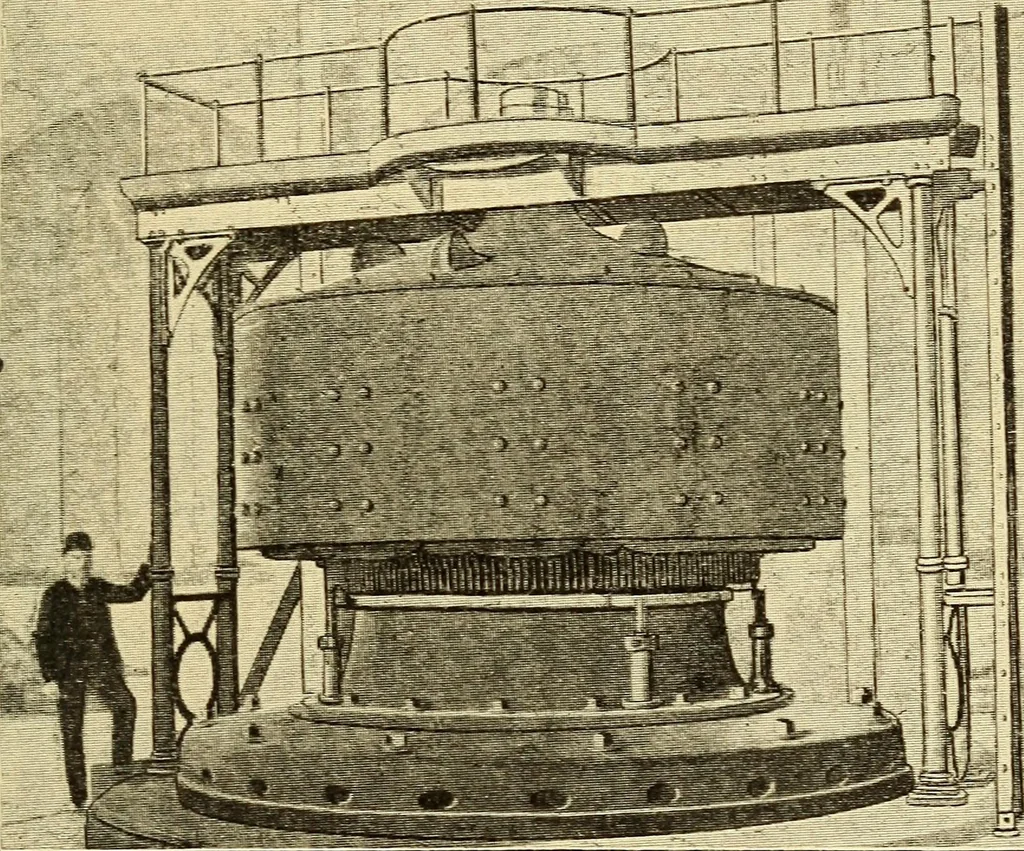 An illustration from The electric motor and the transmission of power, 1906, leaf 329