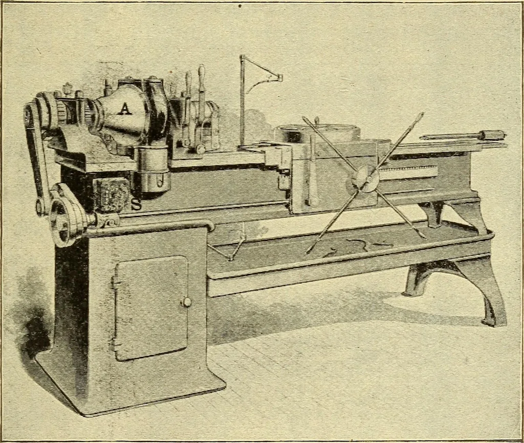 An illustration from The electric motor and the transmission of power, 1906, leaf 345