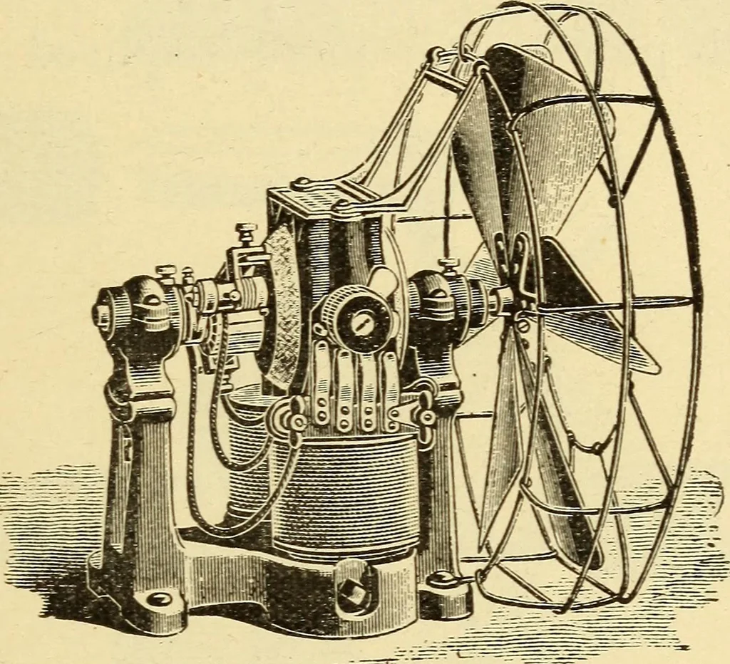 An illustration from The electric motor and the transmission of power, 1906, leaf 357