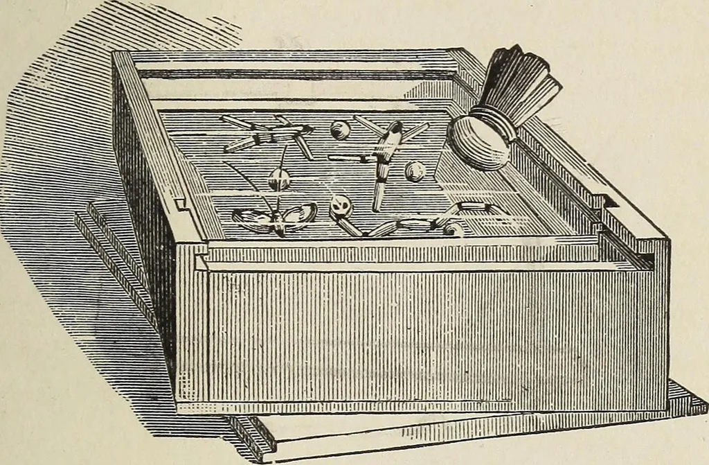 An illustration from Electric toy making for amateurs. This work treats on the making of electrical toys, electrical apparatus, motors, dynamos and instruments in general ... By T. O'Conor Sloane .., 1914, leaf 118