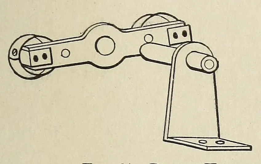 An illustration from Electric toy making for amateurs. This work treats on the making of electrical toys, electrical apparatus, motors, dynamos and instruments in general ... By T. O'Conor Sloane .., 1914, leaf 155