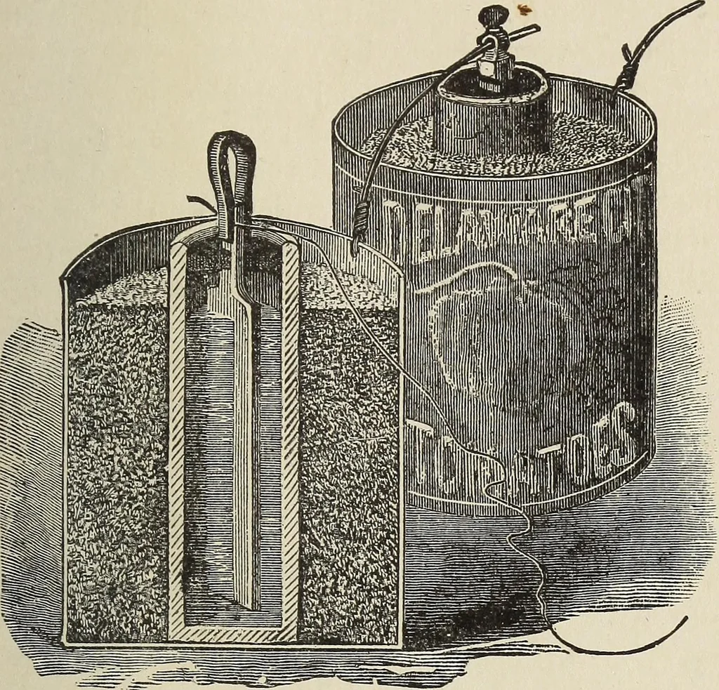 An illustration from Electric toy making for amateurs. This work treats on the making of electrical toys, electrical apparatus, motors, dynamos and instruments in general ... By T. O'Conor Sloane .., 1914, leaf 22