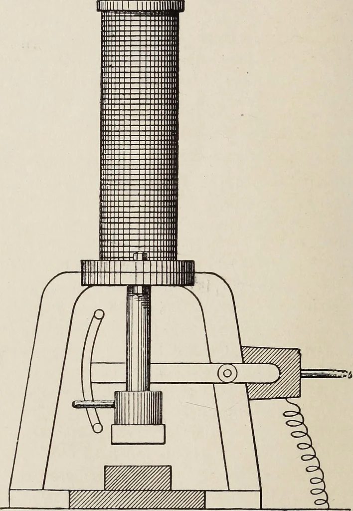 An illustration from Electric toy making for amateurs. This work treats on the making of electrical toys, electrical apparatus, motors, dynamos and instruments in general ... By T. O'Conor Sloane .., 1914, leaf 81