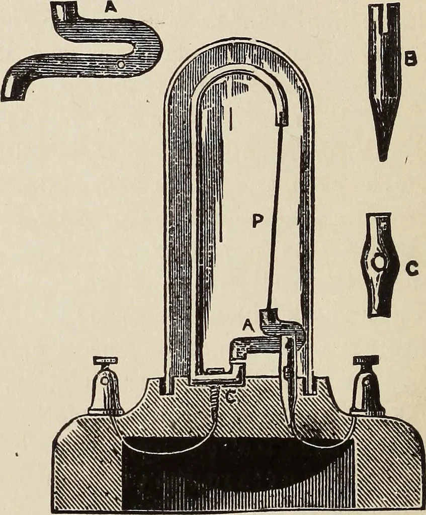 An illustration from Electric toy making for amateurs. This work treats on the making of electrical toys, electrical apparatus, motors, dynamos and instruments in general ... By T. O'Conor Sloane .., 1914, leaf 89