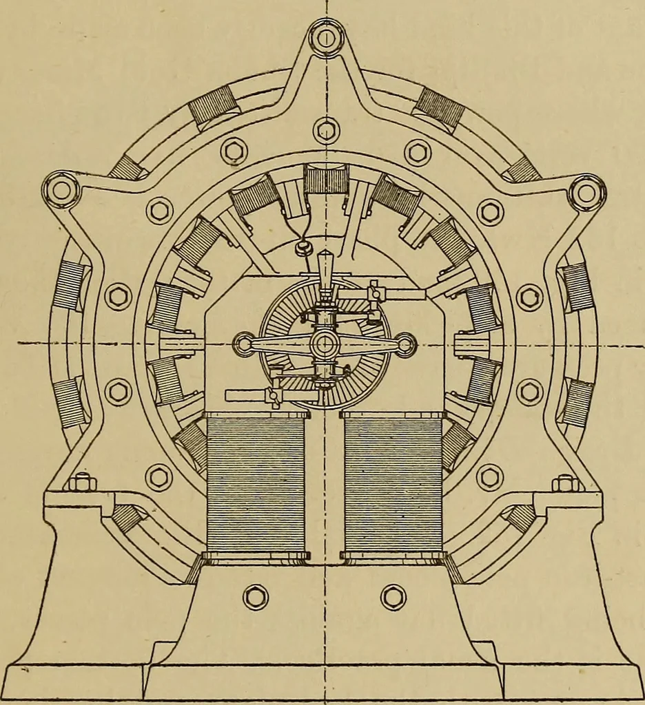 An illustration from Electric transmission of energy and its transformation, subdivision, and distribution. A practical handbook, 1894, leaf 438