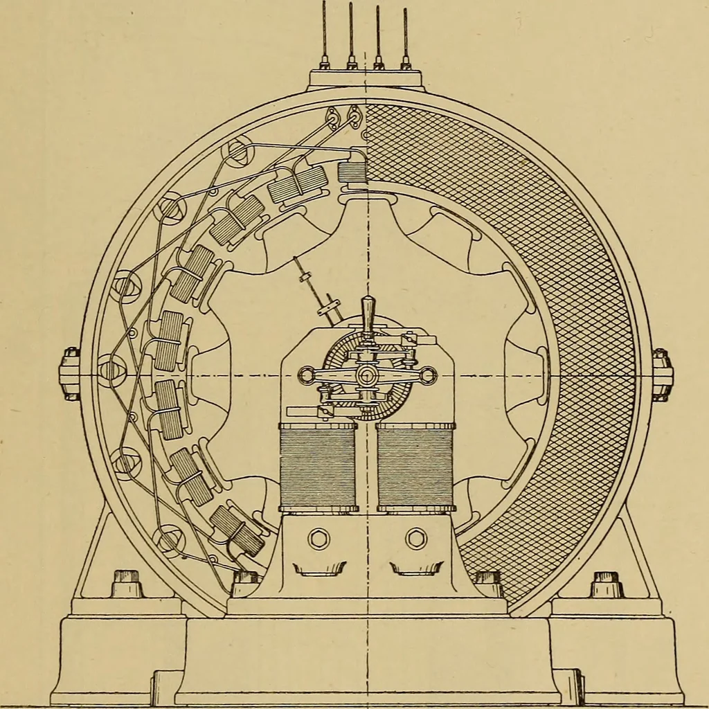 An illustration from Electric transmission of energy and its transformation, subdivision, and distribution. A practical handbook, 1894, leaf 452