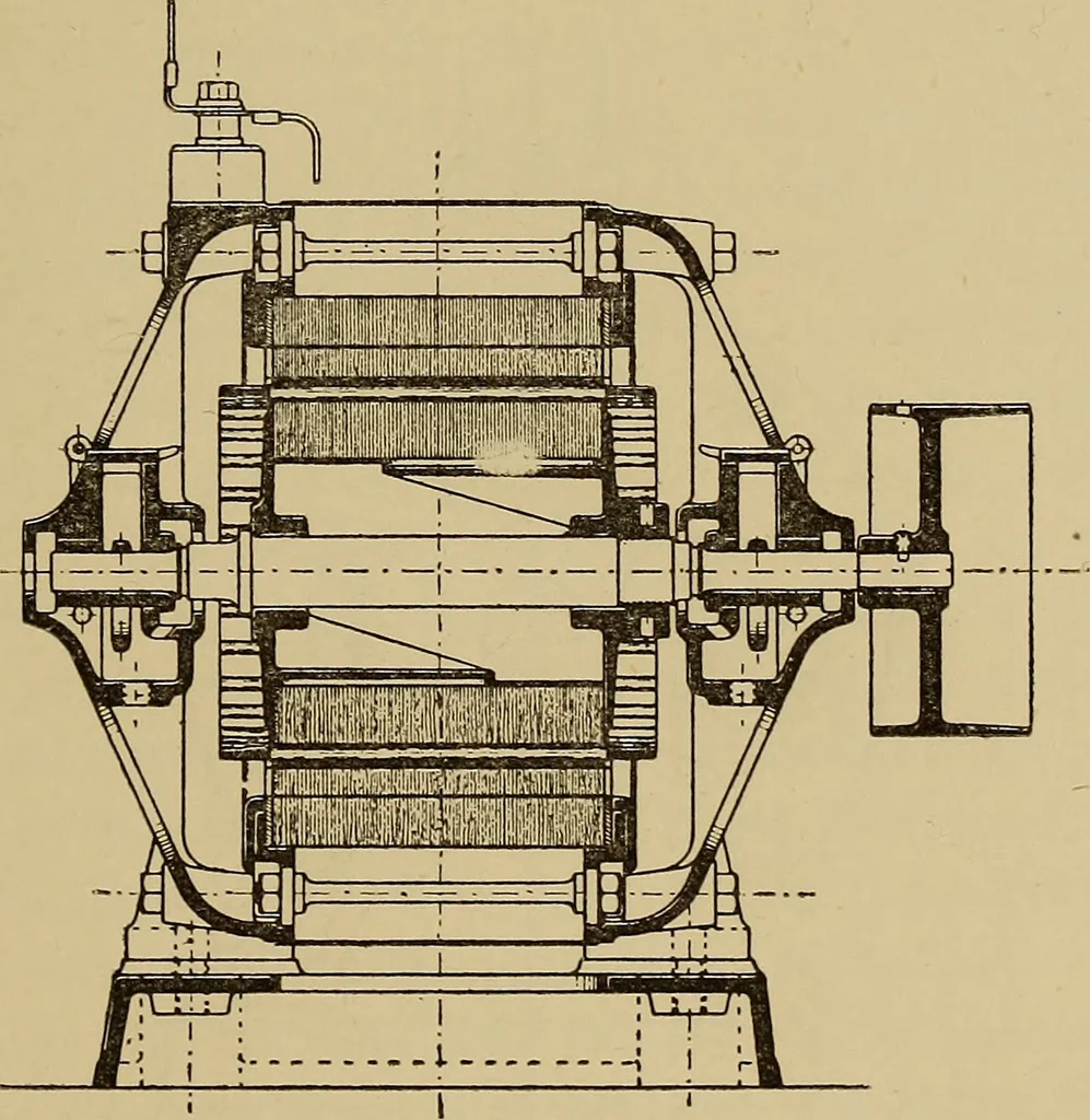 An illustration from Electric transmission of energy and its transformation, subdivision, and distribution. A practical handbook, 1894, leaf 454