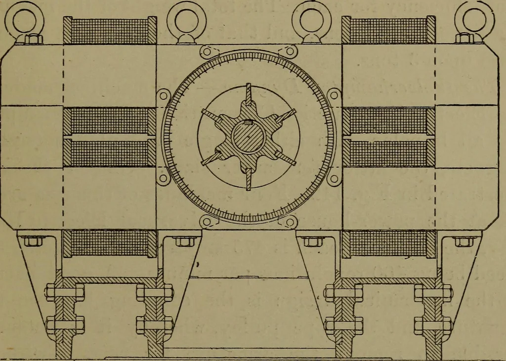 An illustration from Electric transmission of energy and its transformation, subdivision, and distribution. A practical handbook, 1894, leaf 426