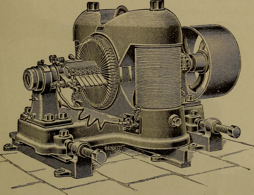 An illustration from Electric transmission of energy and its transformation, subdivision, and distribution. A practical handbook, 1894, leaf 434