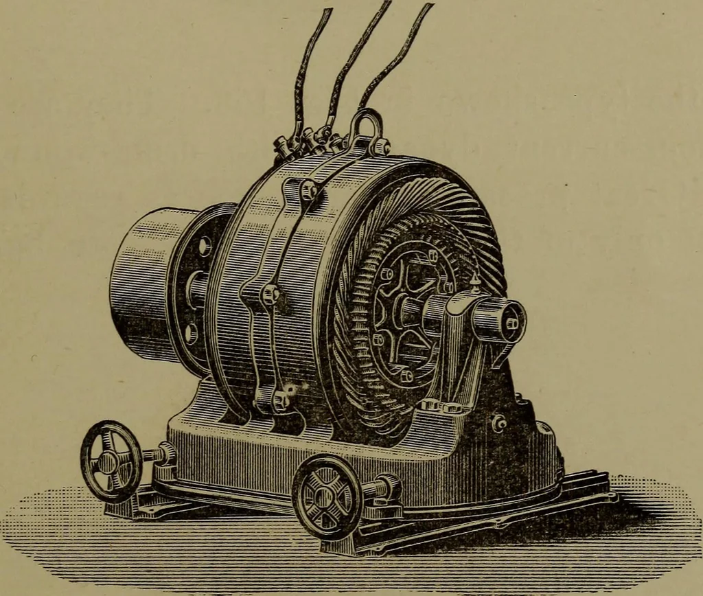 An illustration from Electric transmission of energy and its transformation, subdivision, and distribution. A practical handbook, 1894, leaf 446