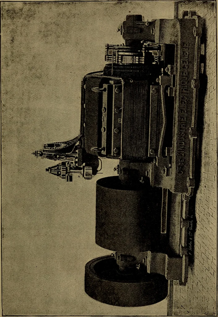 An illustration from Electric transmission of energy and its transformation, subdivision, and distribution. A practical handbook, 1894, leaf 448