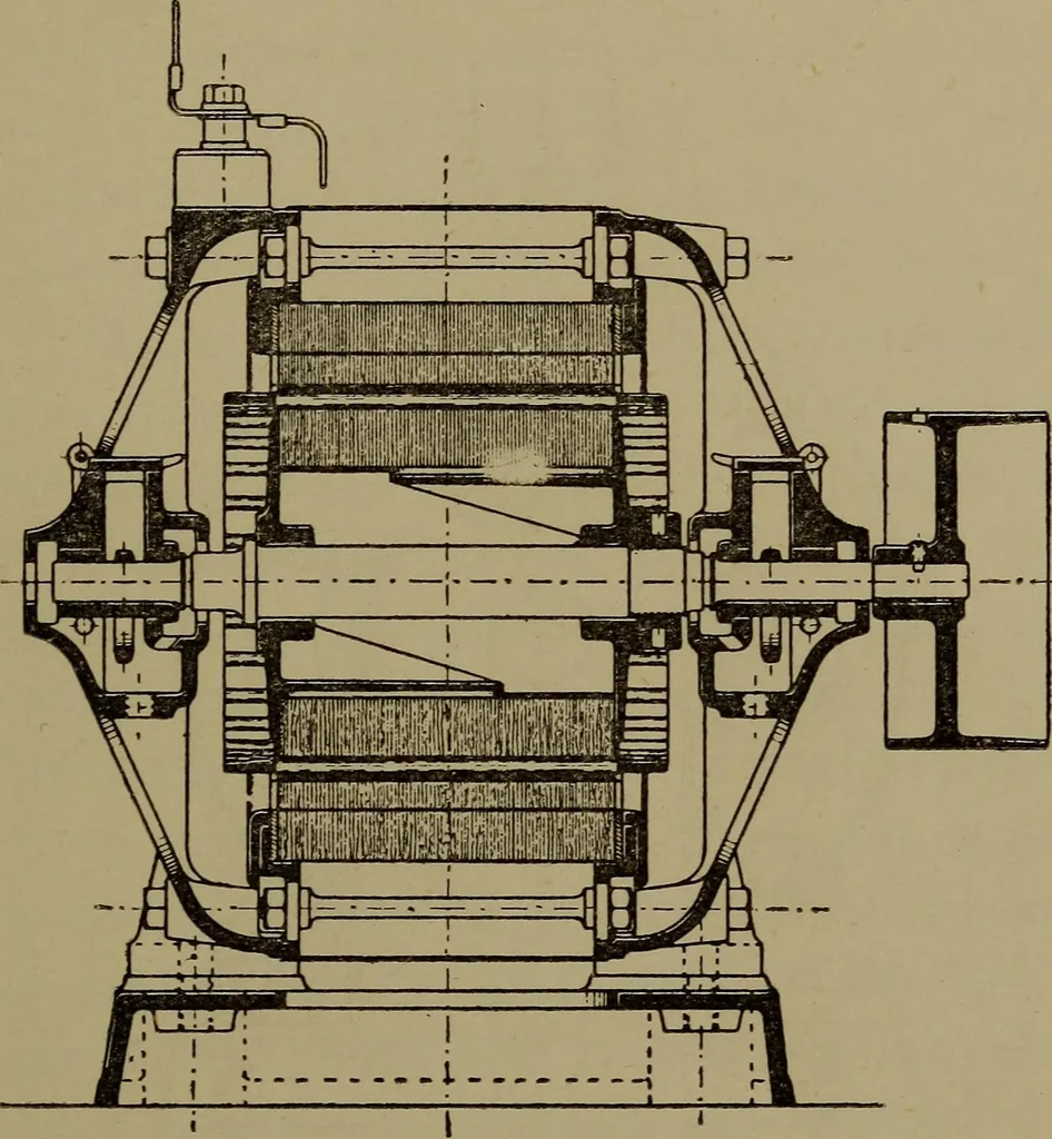 An illustration from Electric transmission of energy and its transformation, subdivision, and distribution. A practical handbook, 1894, leaf 454